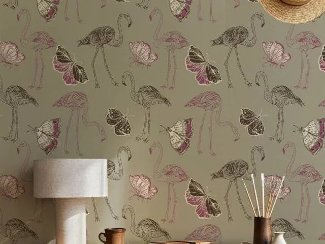 Dusty Flamingos