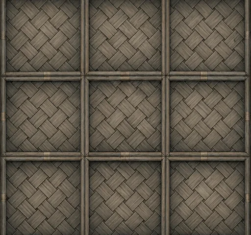 Rustic Weave Flooring Set