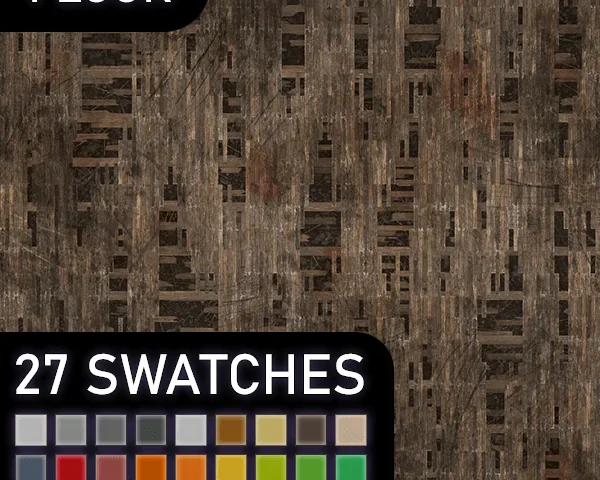 🧱 [ESI] Shattered Timber (Floor) | Floor