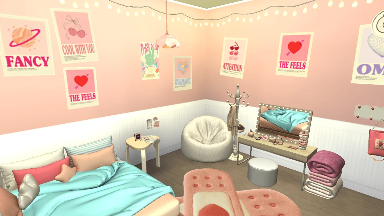 Cozy Blush Bedroom