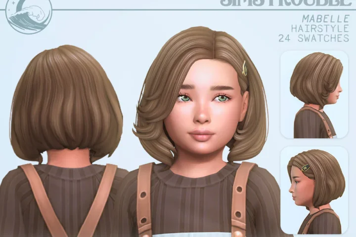 Прическа для девочек - Mabelle Hairstyle Set - Child Conversion