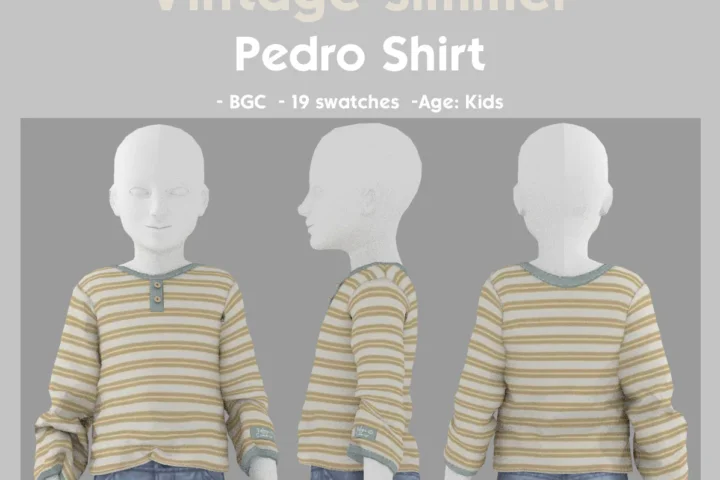 Alpha Pedro Shirt For Kids