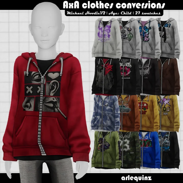 Худи - Michael Hoodie V2 for Kids