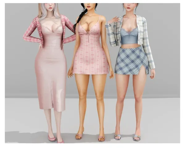Мини-коллекция женской одежды "Mini Preppy collection"