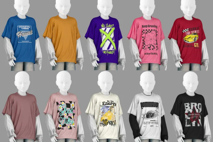 Gorilla x3 T-shirts Conversion for Kids