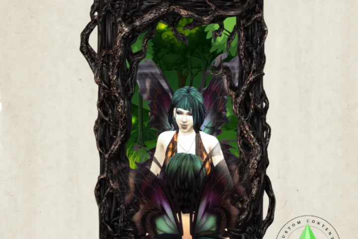 Dark Fairy Mirror