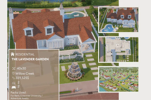 THE LAVENDER GARDEN