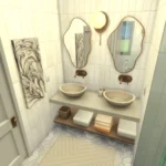 Sleek and Calming Ensuite Bathroom