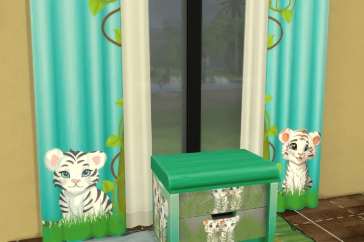Tiger Cub Retreat kiddies bedroom set