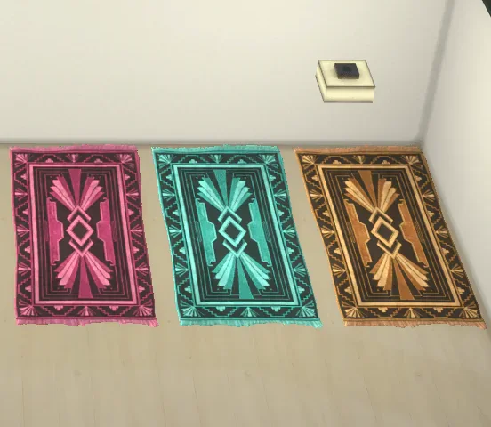 Geometric Art Deco Rug