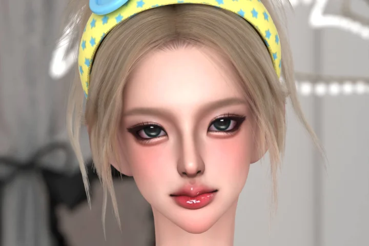 Button hairband