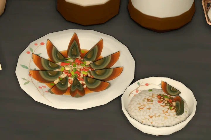 Century Egg Salad_Custom Food Recipe