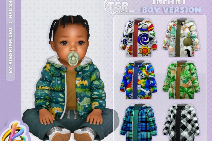 Infant - Cozy Puffer Jackets for boys RobertaPLobo