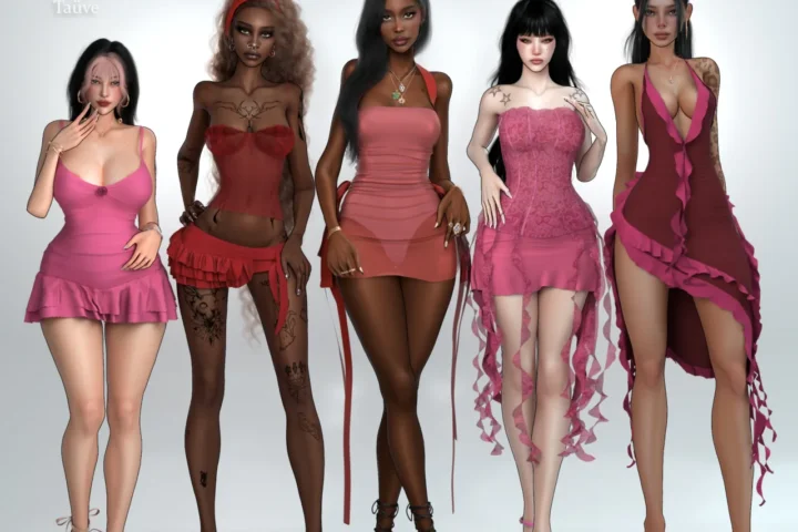 Коллекция женской одежды. Katseye Gabriela - Clothing Set