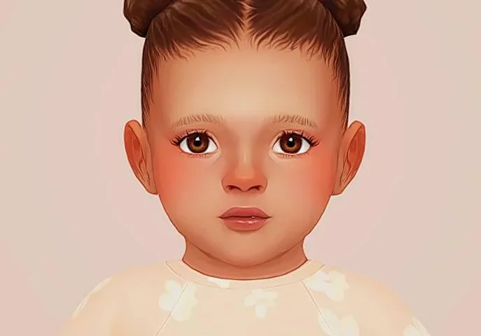 Румяна "Flushed Blush Conversion" для Симс 4