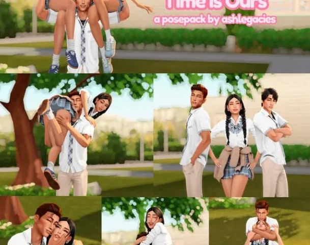 Ashlegacies - Time is Ours Posepack