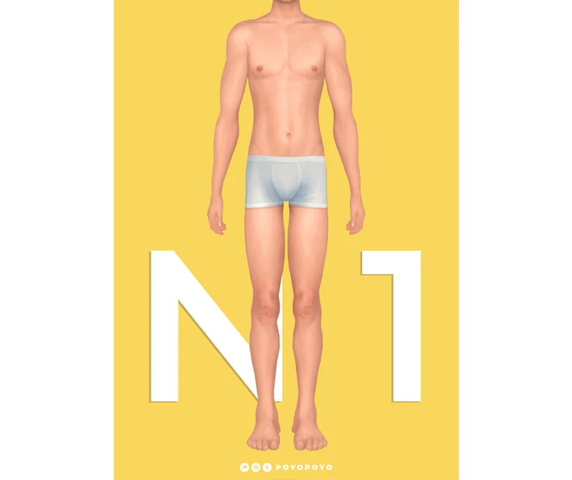 Набор пресетов для тела "MALE BODY PRESETS N1-2"
