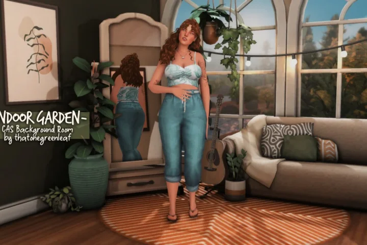 Фон для CAS ~indoor garden~