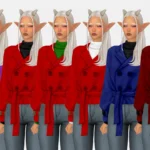 Short Trench Coat by Marronnie