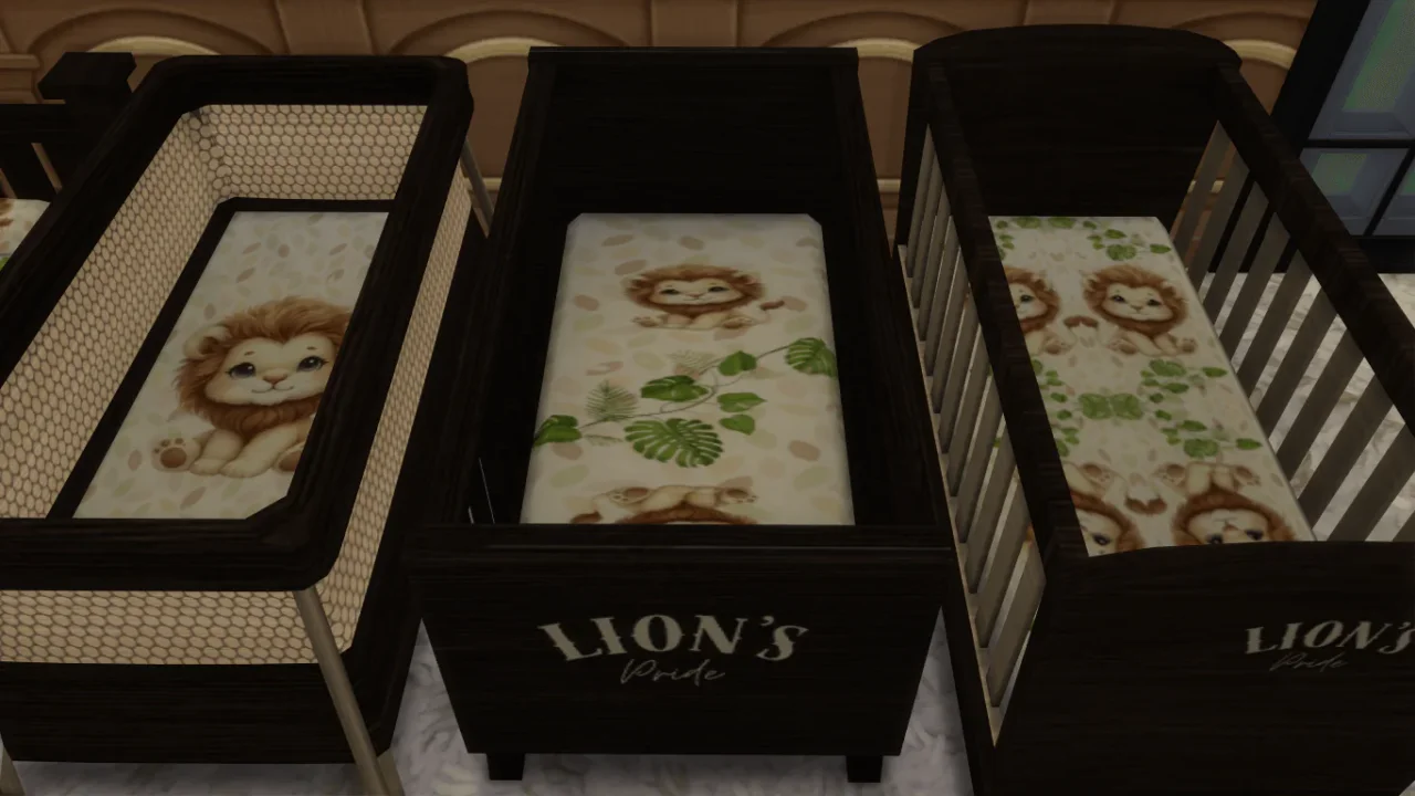 Little Lion Lodge kiddies bedroom set