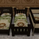 Little Lion Lodge kiddies bedroom set