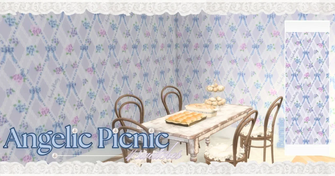 Angelic Picnic Wallpaper