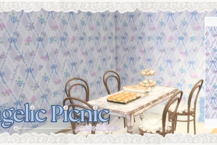 Angelic Picnic Wallpaper