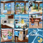 Beachy Room Set 2
