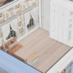 THE HOUSE WITH WHITE SHUTTERS