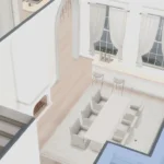THE HOUSE WITH WHITE SHUTTERS