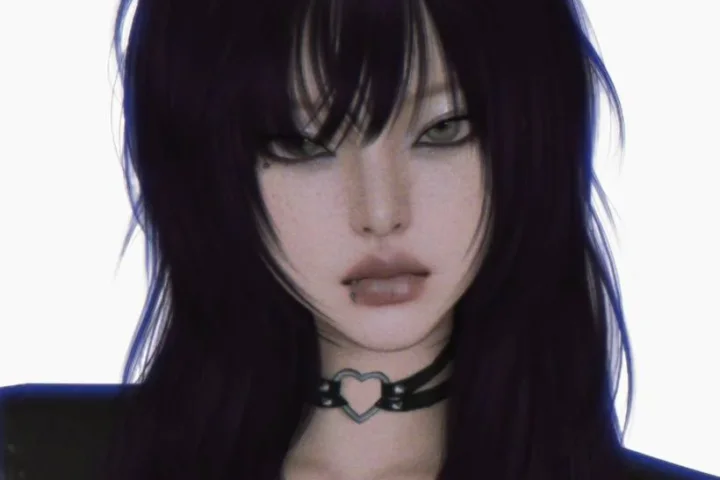 LAMZ Messy Jelly fish Hairstyles 001F