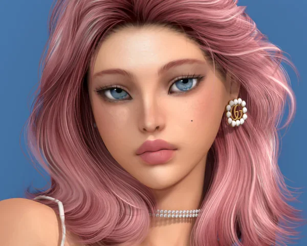 Natural Wavy Hairstyles 001F by LAMZ