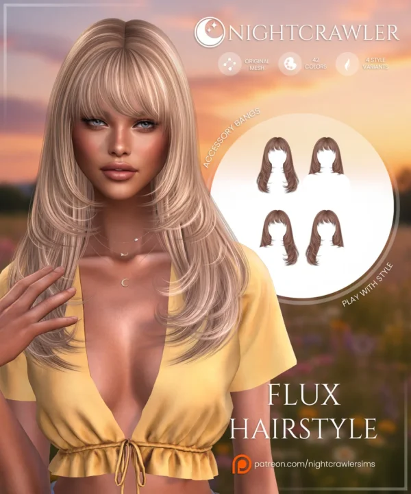 Женская прическа - FLUX HAIR