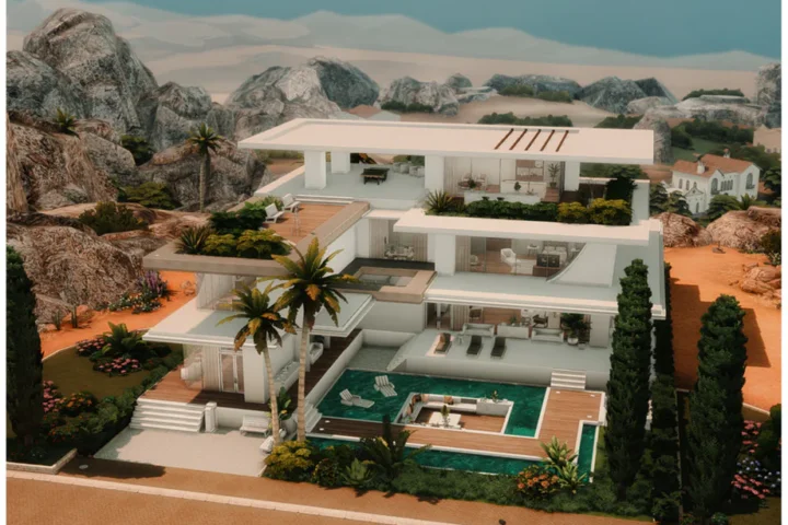 MM Modern White Villa