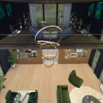 The Sanctuary Villa - The Sims 4 CC Build