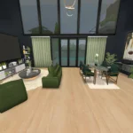 The Sanctuary Villa - The Sims 4 CC Build