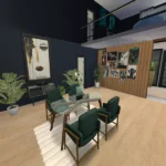 The Sanctuary Villa - The Sims 4 CC Build