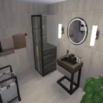 The Sanctuary Villa - The Sims 4 CC Build