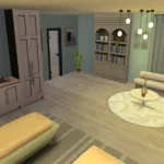 The Sanctuary Villa - The Sims 4 CC Build