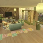 The Sanctuary Villa - The Sims 4 CC Build