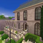 Chateau de Bellefontaine - No CC The Sims 4 Build