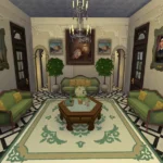 Chateau de Bellefontaine - No CC The Sims 4 Build