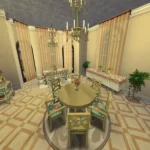Chateau de Bellefontaine - No CC The Sims 4 Build