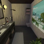 Azure Breeze Villa - The Sims 4 No CC Build