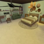 Azure Breeze Villa - The Sims 4 No CC Build