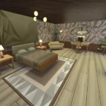 Azure Breeze Villa - The Sims 4 No CC Build