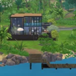 Laguna Sol Villa - The Sims 4 NO CC Build