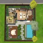 Laguna Sol Villa - The Sims 4 NO CC Build
