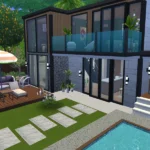 Laguna Sol Villa - The Sims 4 NO CC Build