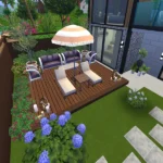 Laguna Sol Villa - The Sims 4 NO CC Build